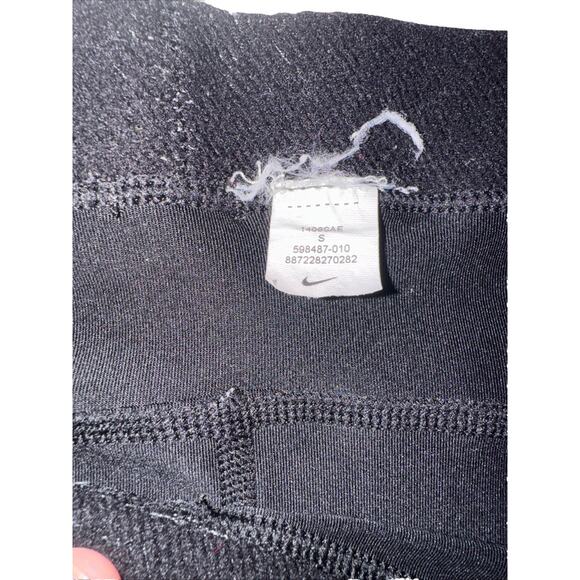 Nike Pro Women’s Small Small Black Spandex M7 - Picture 2 of 3